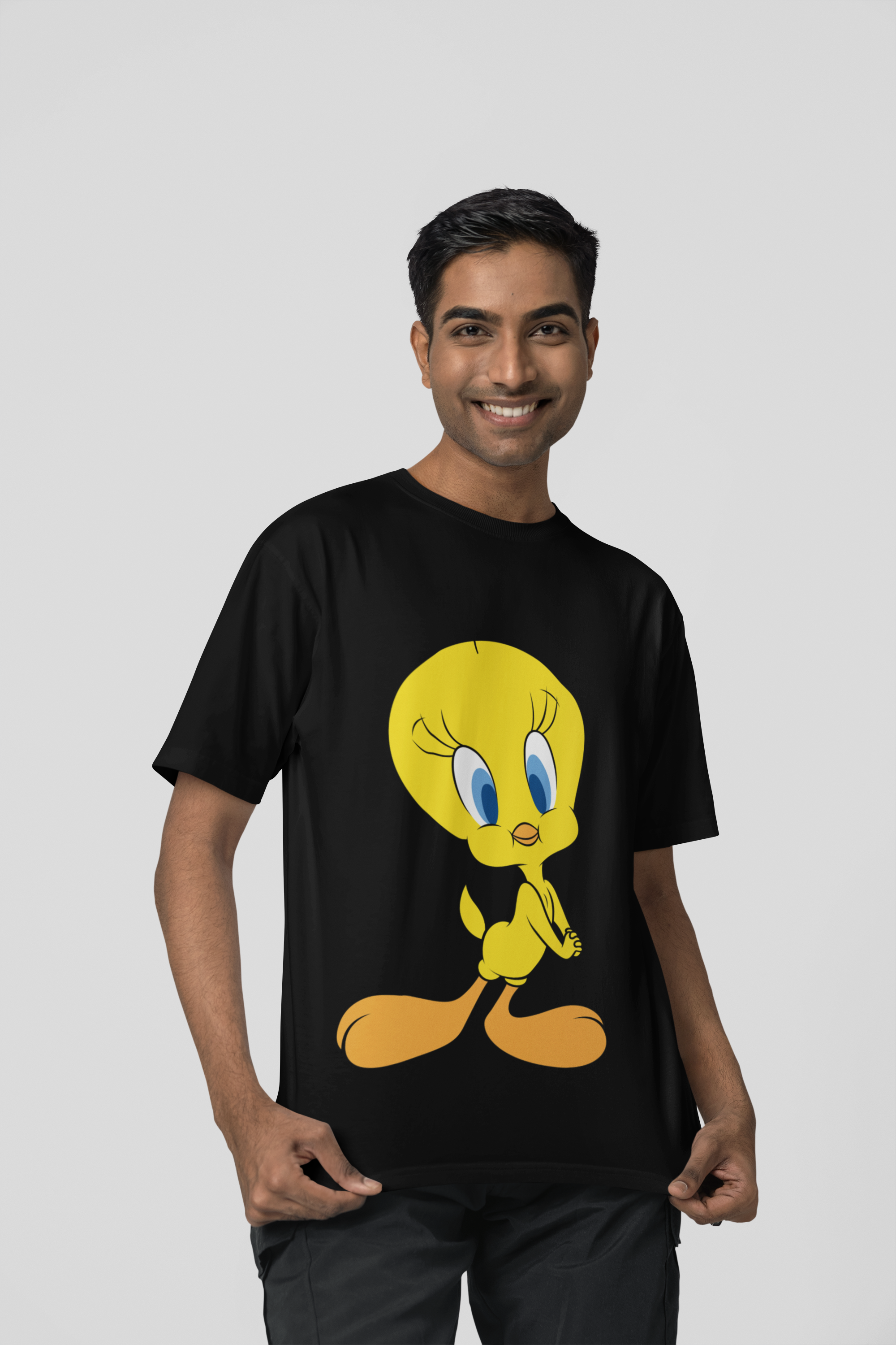 Funky Style 1 Unisex Regular fit Tshirt, Anime Graphic T-shirt, Black, Cotton, Anime Print