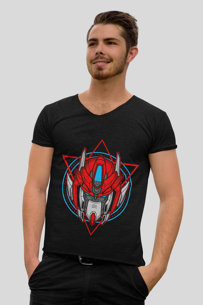 Funky Style 6 Unisex Regular fit Tshirt, Anime Graphic T-shirt, Black, Cotton, Anime Print