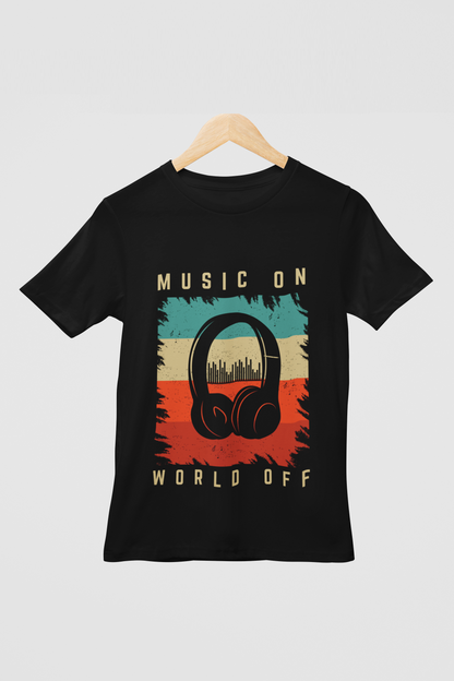Funky Style 14 Unisex Regular fit Tshirt, Anime Graphic T-shirt, Black, Cotton, Anime Print