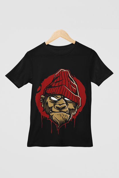 Funky Style 2 Unisex Regular fit Tshirt, Anime Graphic T-shirt, Black, Cotton, Anime Print