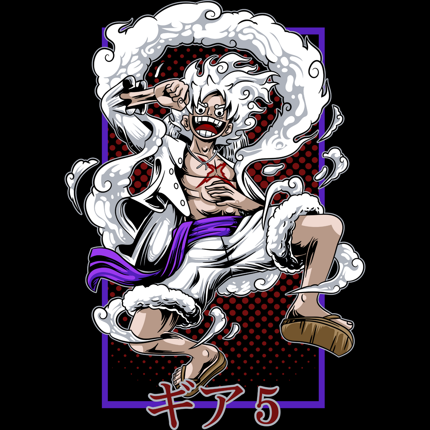 Luffy (D-4) One Piece  Unisex Regular fit Tshirt, Anime Graphic T-shirt, Black, Cotton, Anime Print
