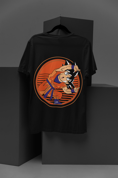 Goten Dragon Ball Z Unisex Regular fit Tshirt, Anime Graphic T-shirt, Black, Cotton, Anime Print