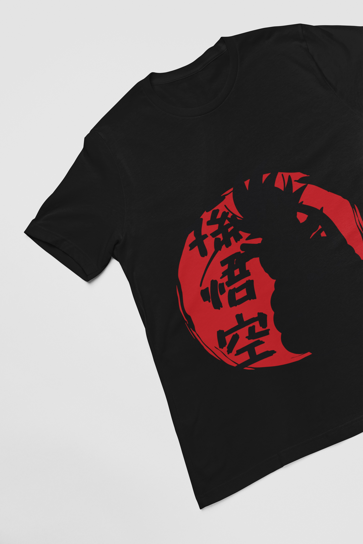 Dragon Ball Z Unisex Regular fit Tshirt, Anime Graphic T-shirt, Black, Cotton, Anime Print (DZ-25)