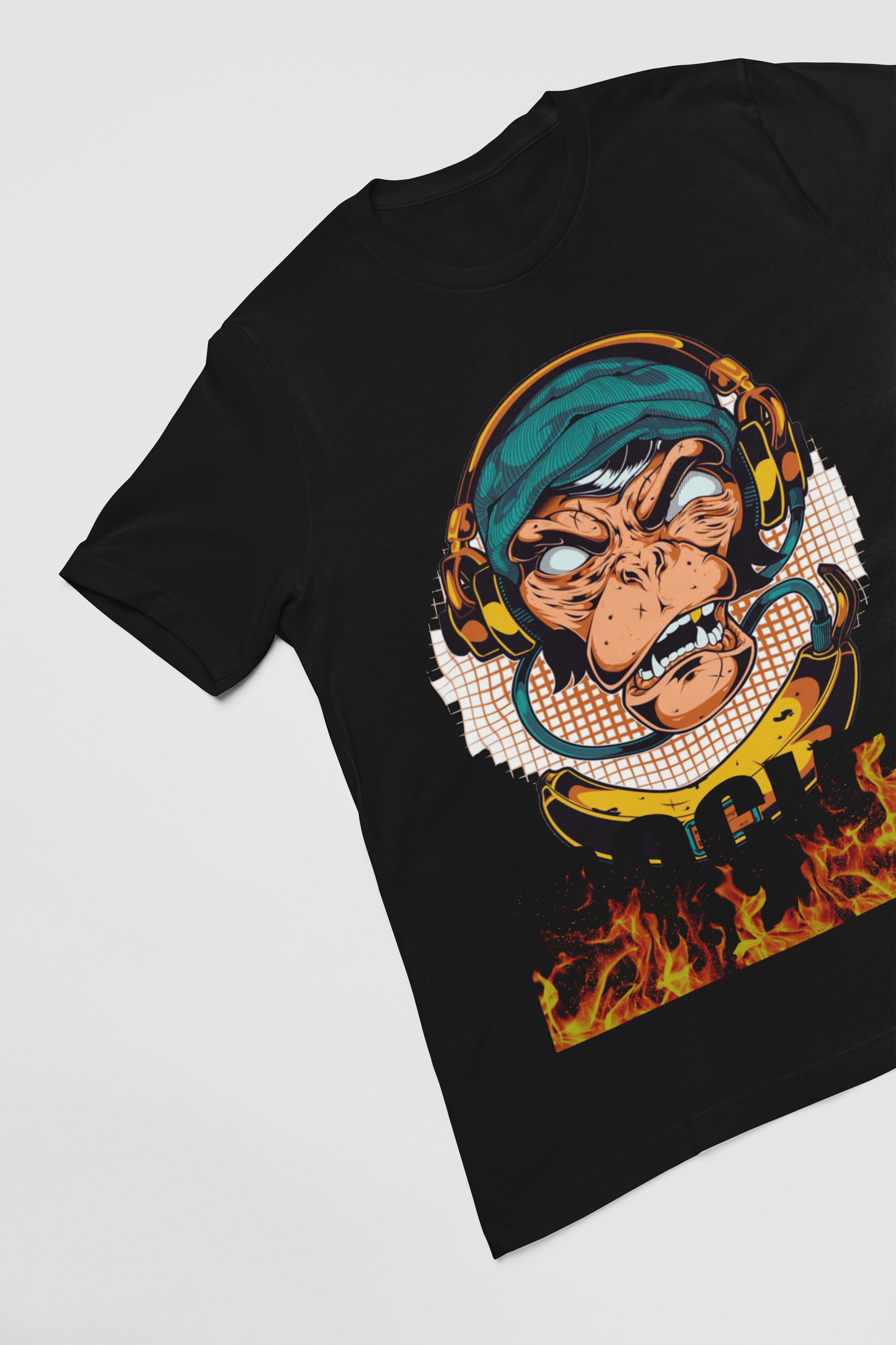 Funky Style 32 Unisex Regular fit Tshirt, Anime Graphic T-shirt, Black, Cotton, Anime Print