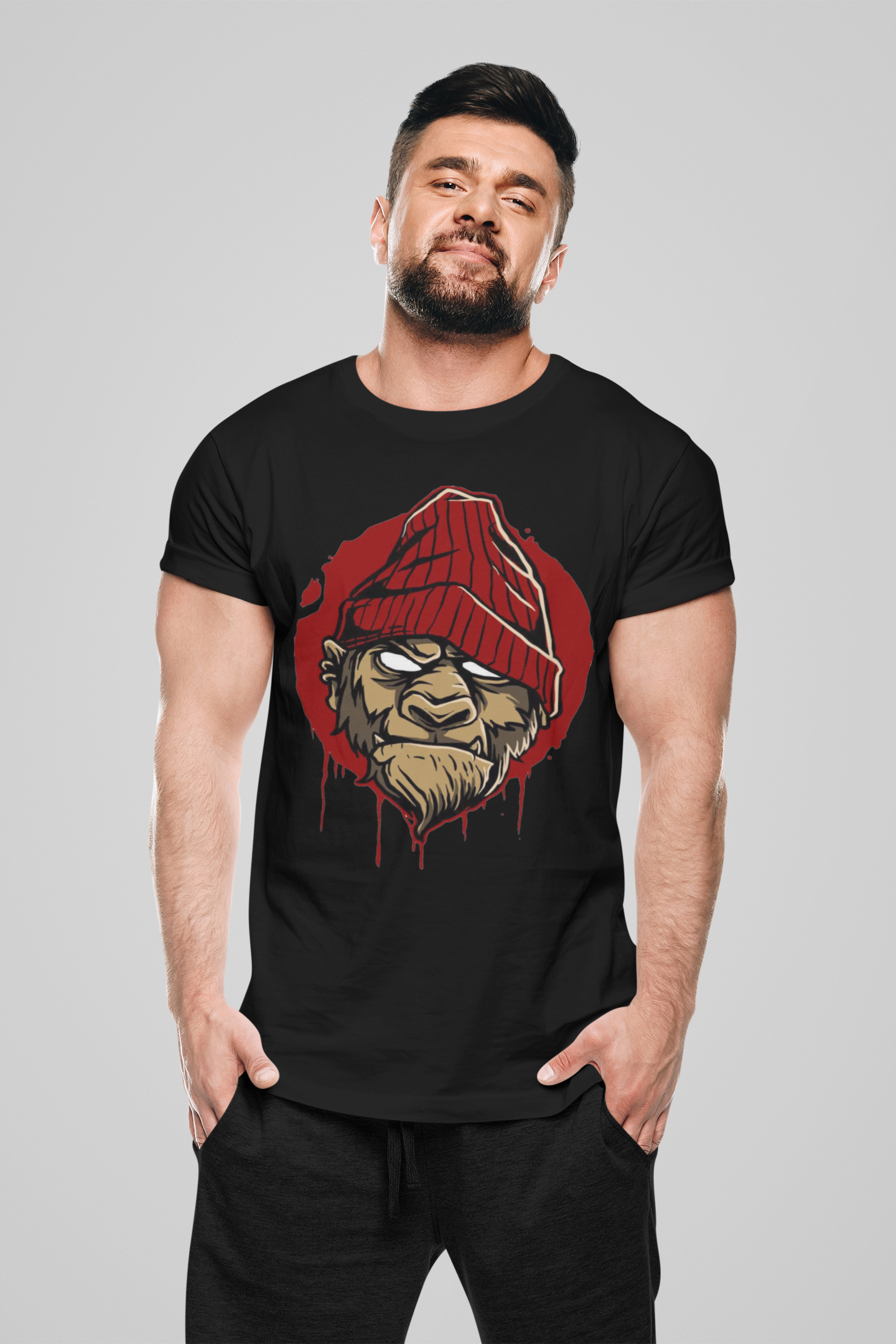 Funky Style 2 Unisex Regular fit Tshirt, Anime Graphic T-shirt, Black, Cotton, Anime Print