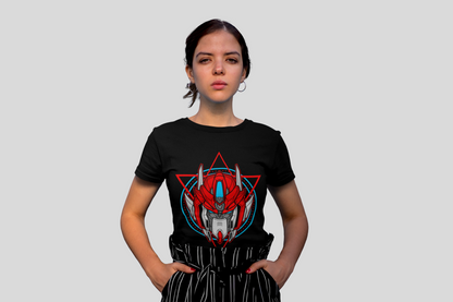 Funky Style 6 Unisex Regular fit Tshirt, Anime Graphic T-shirt, Black, Cotton, Anime Print