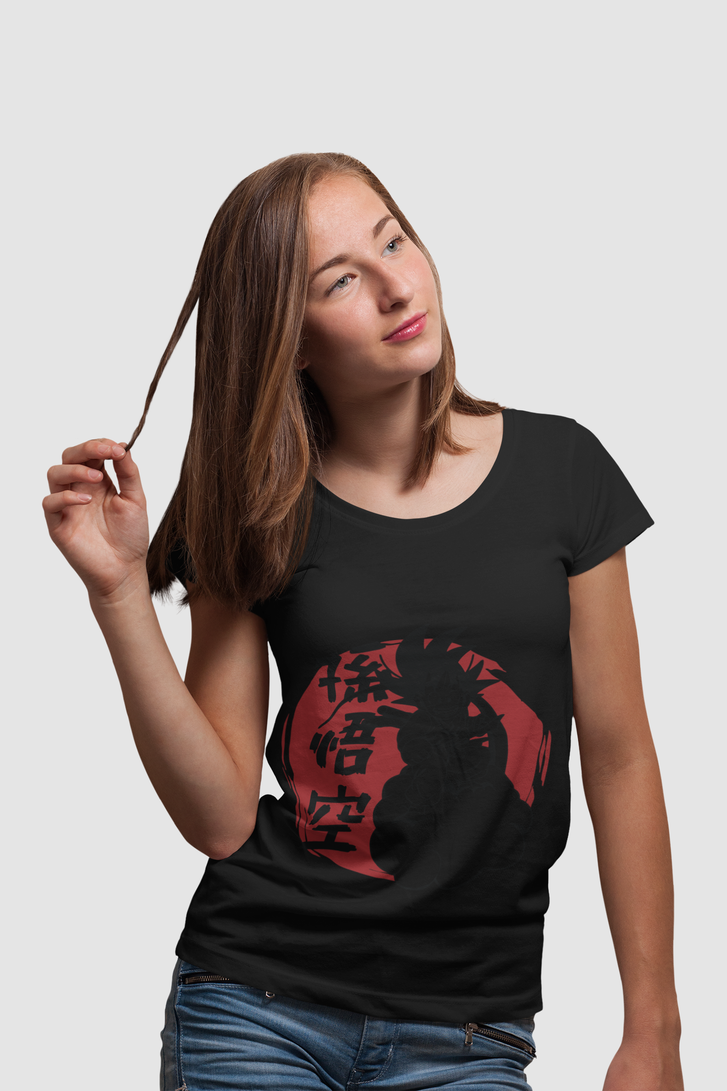 Dragon Ball Z Unisex Regular fit Tshirt, Anime Graphic T-shirt, Black, Cotton, Anime Print (DZ-25)