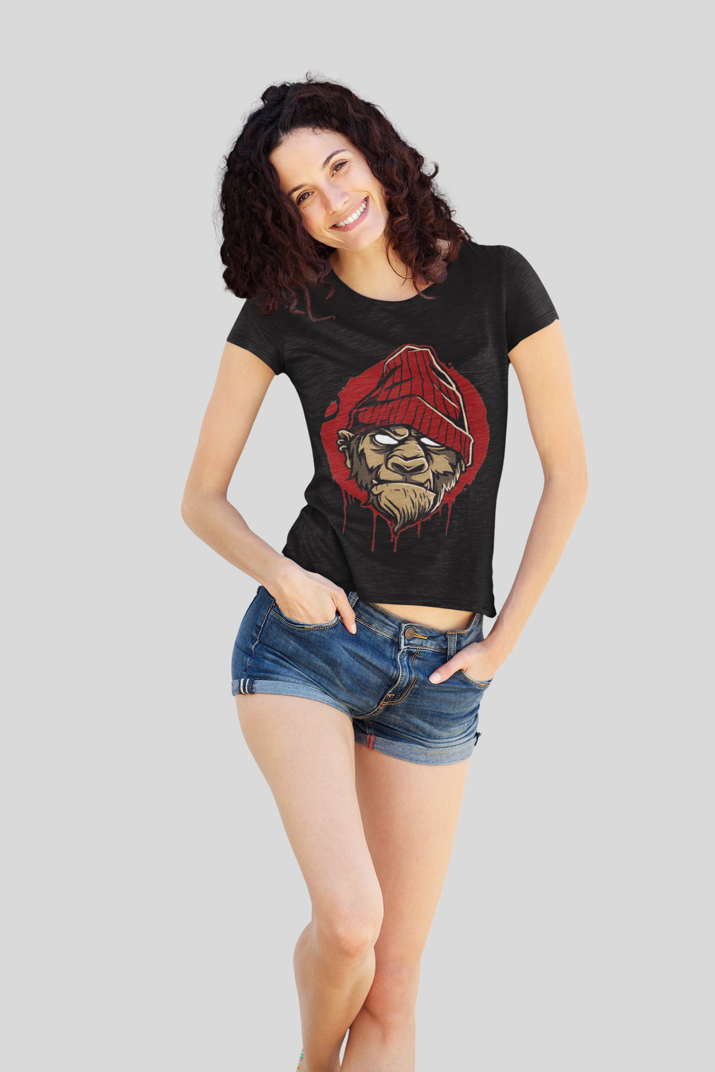 Funky Style 2 Unisex Regular fit Tshirt, Anime Graphic T-shirt, Black, Cotton, Anime Print